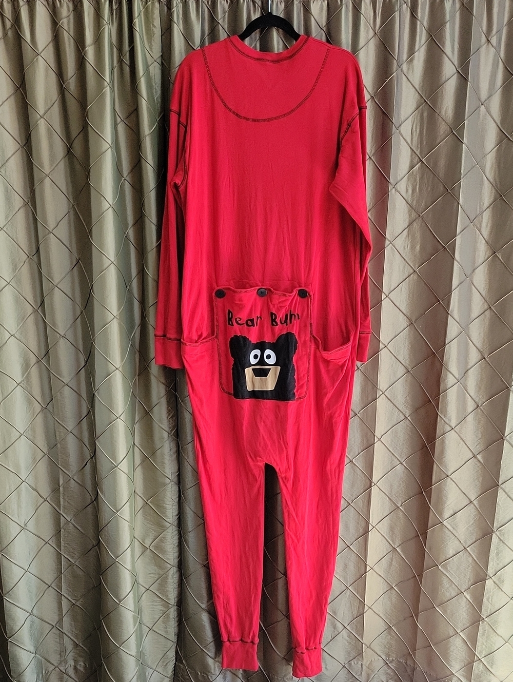EUC (NWOT?)- LAZY ONE ‘Flap Jack’ “Bear Bum” Union Suit Onesie